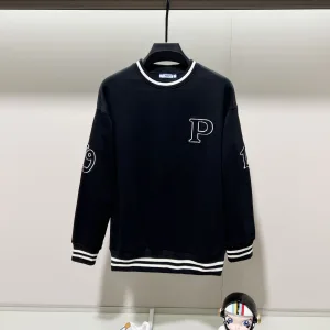 High Quality Luxury Prada Cotton Hoodies