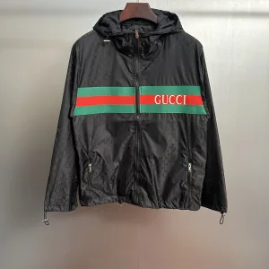 1:1 Gucci Canvas Outerwear