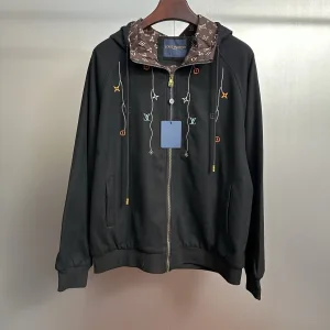 Aaa 1:1 Louis Vuitton Jacquard Coat
