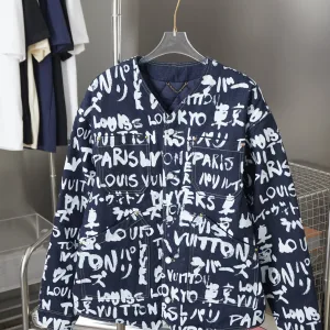 Reps AAA Louis Vuitton Outerwear Ash Denim Winter