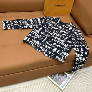 AAA High Quality Louis Vuitton Outerwear Ash Denim Winter