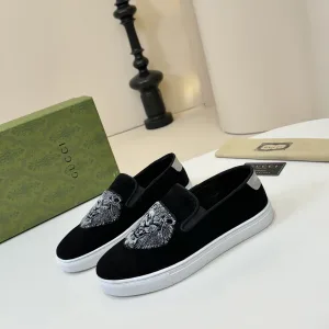 1:1 Gucci Leather Loafers