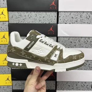 Designer High Quality Louis Vuitton Sneakers Green