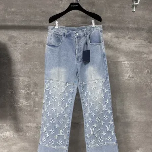 High Quality Louis Vuitton Denim Trousers For Fall