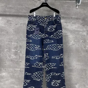 Aaa Louis Vuitton Denim Trousers For Fall