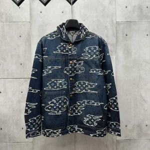 Luxury Louis Vuitton Denim Outerwear