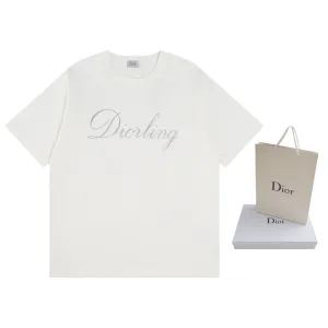 High Quality Aaa Dior Cotton Short-Sleeved Shirts For Winter