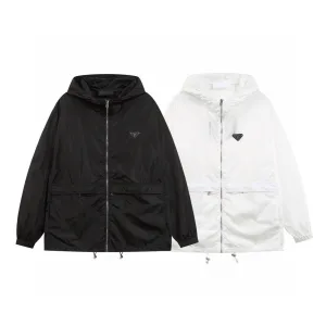 High Quality AAA Prada Coat Ash Silk Summer