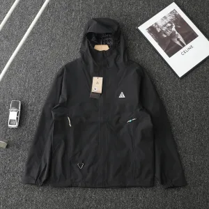 Luxury Nike Outerwear Red Gore-Tex Embroidery Patch