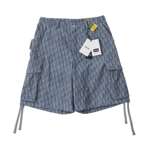Luxury Super Clone Dior Shorts Cotton Twill
