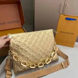 Luxury Louis Vuitton Throw Pillow