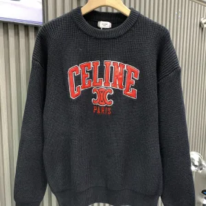 Aaa Celine Wool Long-Sleeved Sweater For Early Spring
