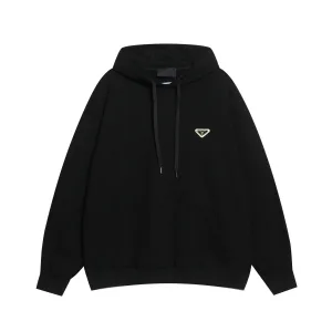 Aaa Designer Prada Cotton Hoodie For Fall