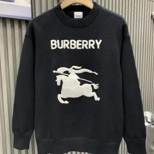 1:1 Luxury Burberry Cashmere Long-Sleeved Sweater For Autumn