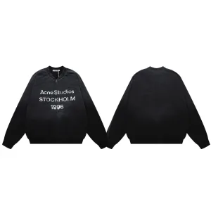 Reps Acne Studios Jacket Red Cotton Pure Denim