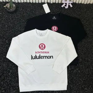 Super Clone Lululemon Hoodie Red Cotton Easy To Match Autumn Winter And