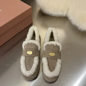 Luxury Miu Miu Loafers For Fall