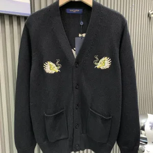 Designer Luxury Louis Vuitton Cashmere Coat