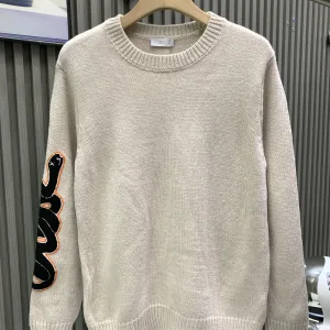 Luxury Dior Cashmere Sweaters For Spring