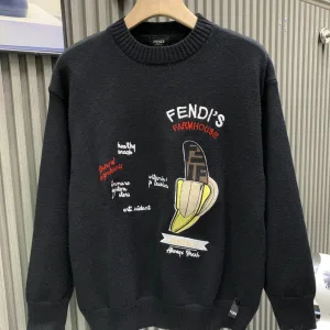 Aaa Designer Fendi Wool Sweaters For Autumn