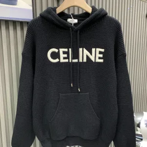 High Quality Celine Felt Hoodies For Fall