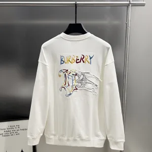 Aaa Luxury Burberry Long-Sleeved Sweatshirt For Fall