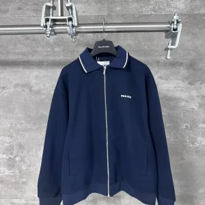 Designer Miu Miu Cotton Jacket For Spring