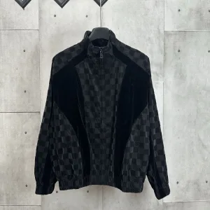 Luxury Louis Vuitton Jacquard Outerwear