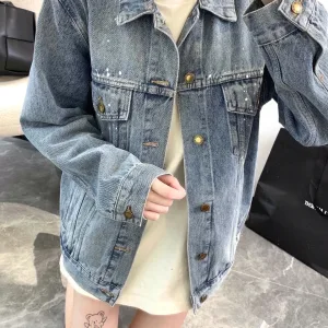 Luxury Louis Vuitton Denim Outerwear