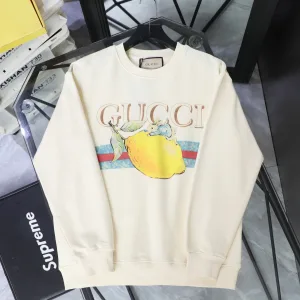 High Quality Luxury Gucci Sweatshirt Ash Spring Summer