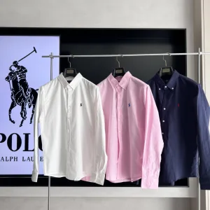 High Quality Super Clone Ralph Lauren Shirt Red Summer