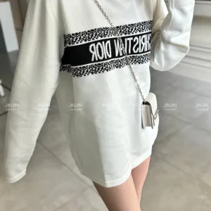 Designer AAA Dior Sweater Black Wool Blend
