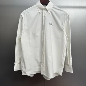 Designer Aaa Prada Cotton Long-Sleeved Shirt
