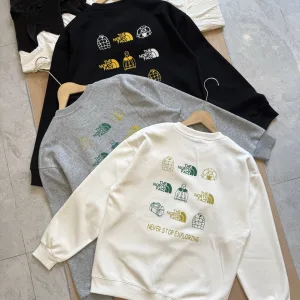 Super Clone Designer The North Face Hoodie Ash Cotton Soft And Gentle Spring Autumn Winter Crisp Silhouette