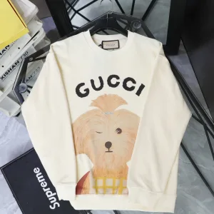Super Clone Luxury Gucci Sweatshirt Ash Spring Summer