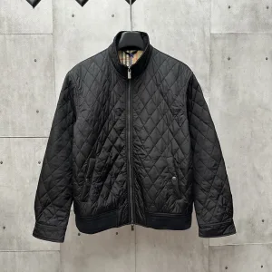 High Quality Luxury Burberry Diamond Jacket For Fall