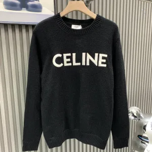 Designer Celine Felt Sweater