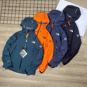 Reps AAA The North Face Down Jacket Red Gore-Tex Adjustable Drawstring Embroidery