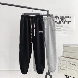 High Quality Super Clone Balenciaga Jogger Pants Ash