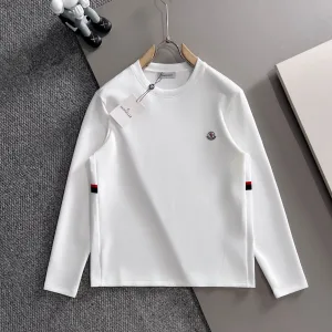 Luxury Moncler Cotton Long-Sleeved Shirts For Autumn