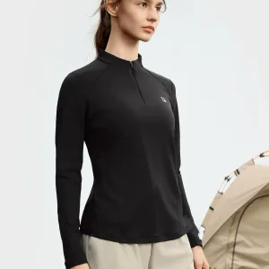 High Quality Designer Fila Long Sleeves Red Autumn Slim Fit Waist-Cinching Design
