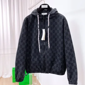 Designer Luxury Gucci Outerwear Red Exquisite Workmanship Winter
