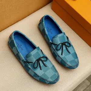 Luxury High Quality Louis Vuitton Calfskin Leather Shoes