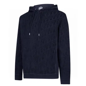 High Quality Dior Coat Blue Fleece Jacquard