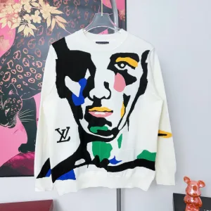 Luxury 1:1 Louis Vuitton Wool Sweater For Autumn