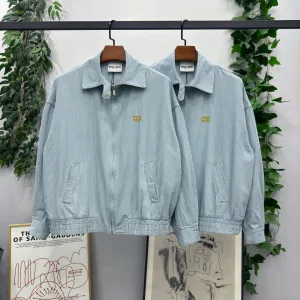 Luxury Miu Jeans Red Cotton Pure Denim Strict Quality Control Spring Autumn Winter Embroidery
