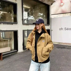 Luxury AAA Carhartt Jacket Ash Autumn Early Patch