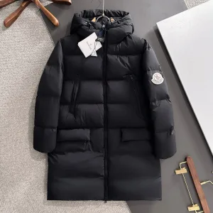 Reps Super Clone Monk Down Jacket Red Goose Duck Nylon Premium Quality Zippered Pocket