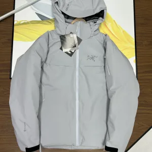 AAA Luxury Archaeopteryx Jackets Red Gore-Tex Goose Down Mesh Winter Zippered Pocket