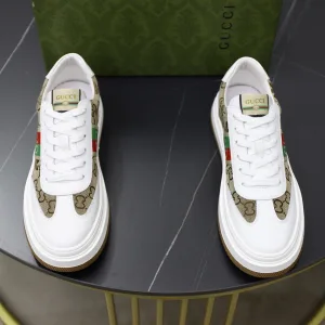 High Quality Gucci Cowhide Sneakers